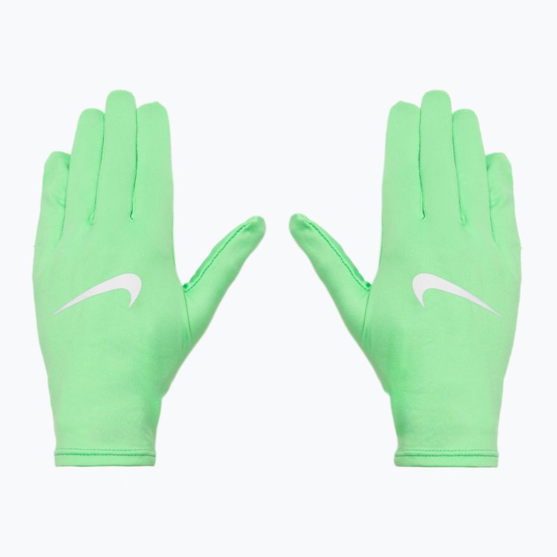 Guanti da corsa Nike Pacer Liner Rg illusion green/silver 2