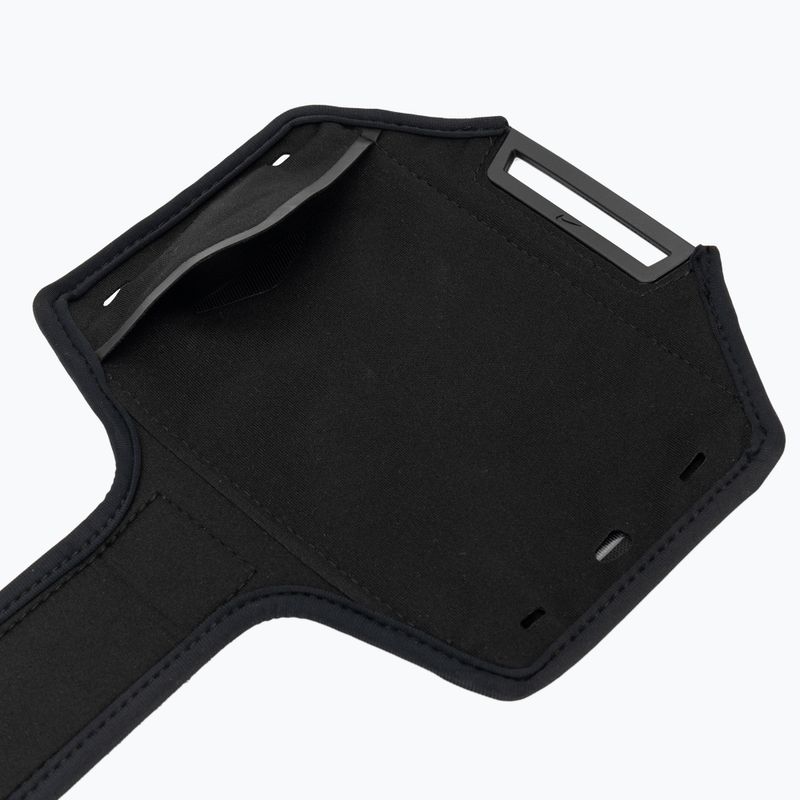 Fascia portatelefono da corsa Nike Essentials Arm Band black/black/silver 3