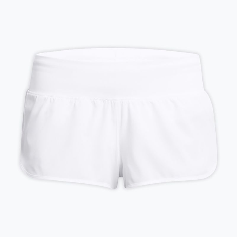 Pantaloncini da corsa Under Armour Launch Pro 2'' donna bianco/bianco/riflettente