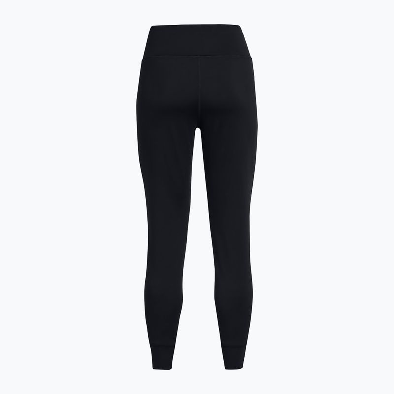 Pantaloni da allenamento Under Armour Motion nero/bianco da donna 5