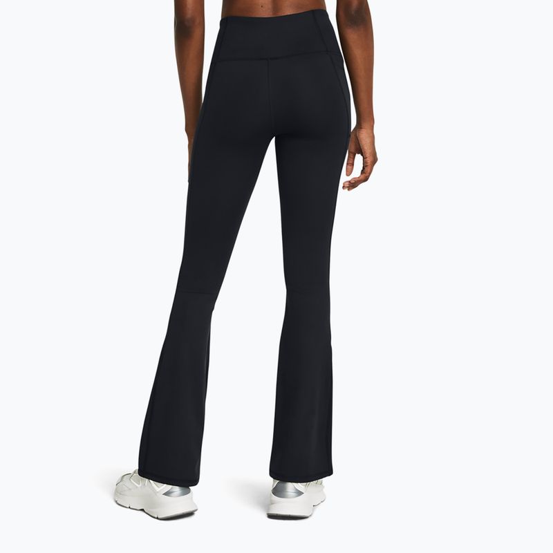 Pantaloni da donna Under Armour Motion Flare black/white 3