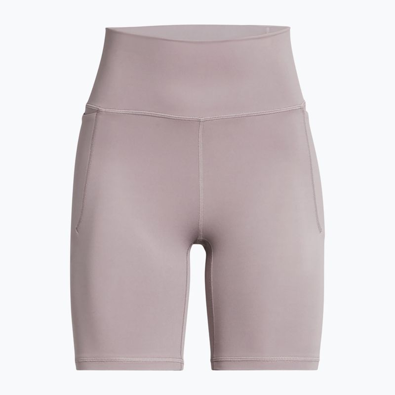 Pantaloncini da allenamento Under Armour Meridian Bike 7in tetra gray/tetra gray da donna