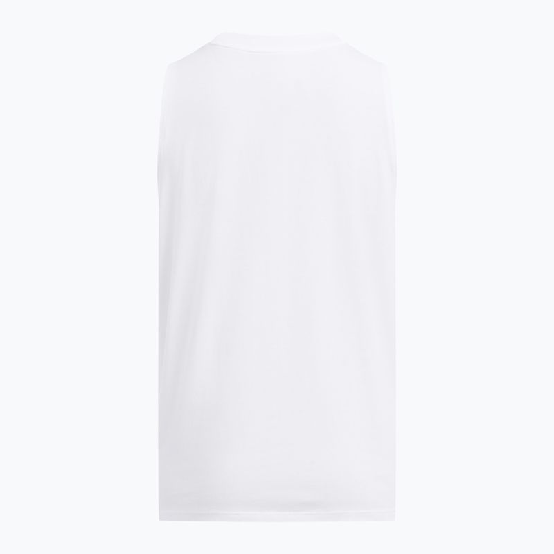 Under Armour Rival Muscle Tank bianco/nero canotta da allenamento donna 4