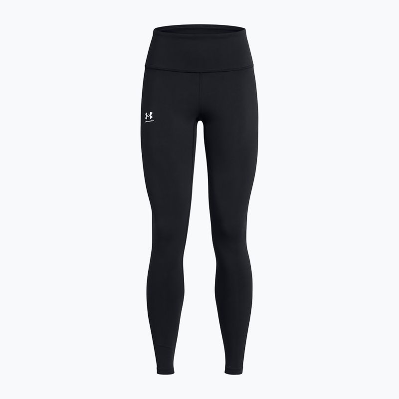 Leggings da allenamento Under Armour Rival bianco/nero da donna