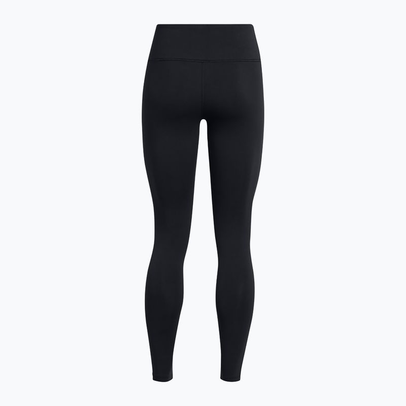 Leggings da allenamento Under Armour Rival bianco/nero da donna 2