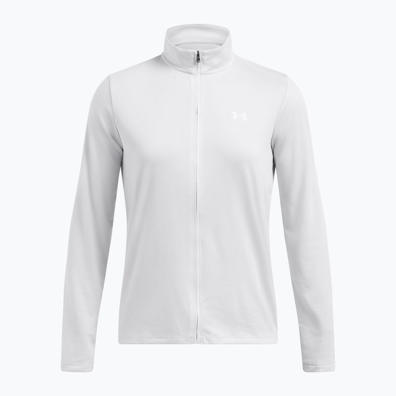 Under Armour Tech Full Zip felpa da donna halo grigio/bianco 3
