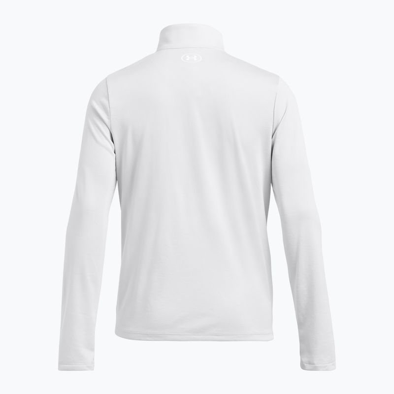 Under Armour Tech Full Zip felpa da donna halo grigio/bianco 4