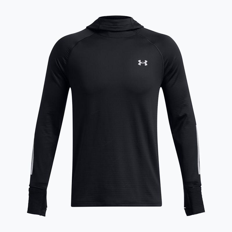 Under Armour Launch Elite CW Balaclava Hoody nero/riflettente felpa da corsa da uomo 4