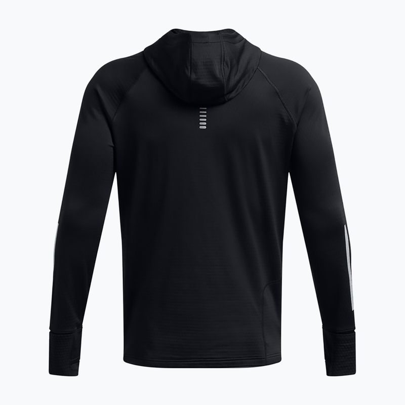 Under Armour Launch Elite CW Balaclava Hoody nero/riflettente felpa da corsa da uomo 5