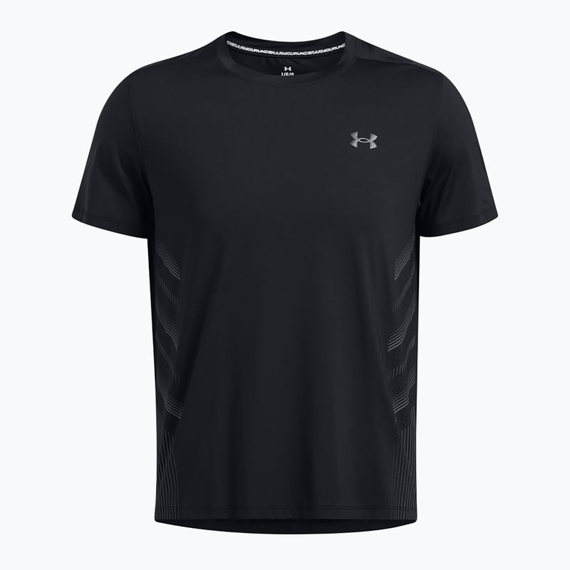 Under Armour UA Launch Elite Graphic maglia da corsa da uomo nero/castano/riflettente 4