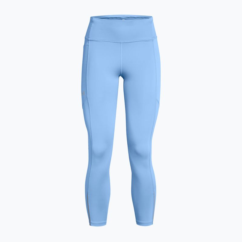 Under Armour Launch Ankle leggings da corsa da donna blu orizzonte/blu orizzonte/riflettente 5