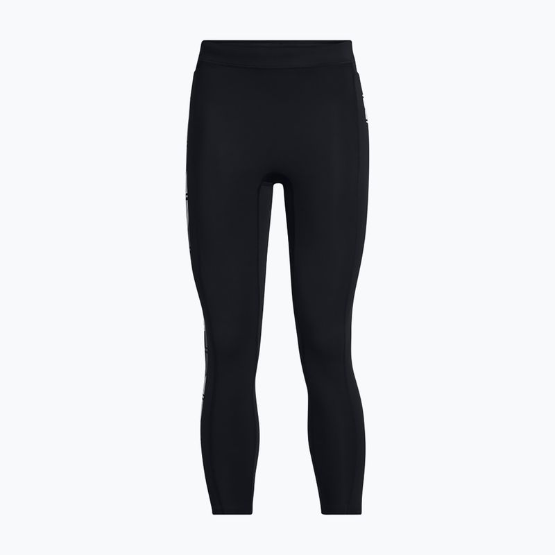 Leggings Under Armour da donna Run Anywhere nero/tetra grigio/bianco