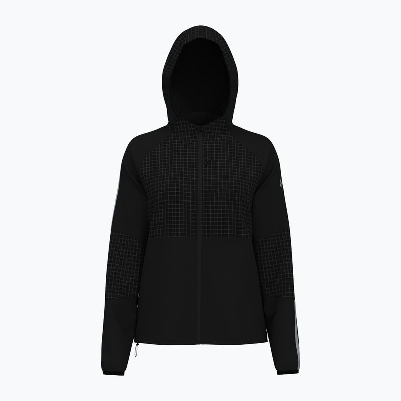 Giacca da corsa Under Armour Launch Elite CW donna nero/riflettente