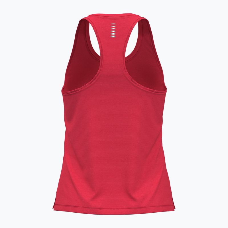 Canotta da corsa Under Armour Launch Singlet rosso racer/riflettente da donna 2