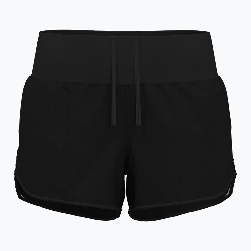 Pantaloncini da corsa Under Armour Launch Pro 3'' donna nero/riflettente