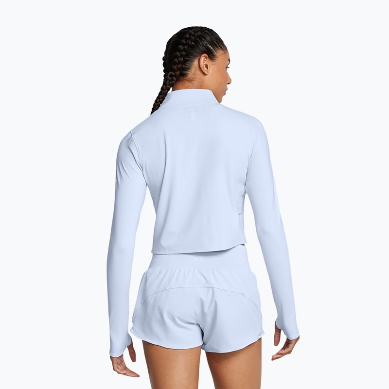 Under Armour Launch Elite Half Zip Donna manica lunga da corsa blu nimbus/riflettente 2