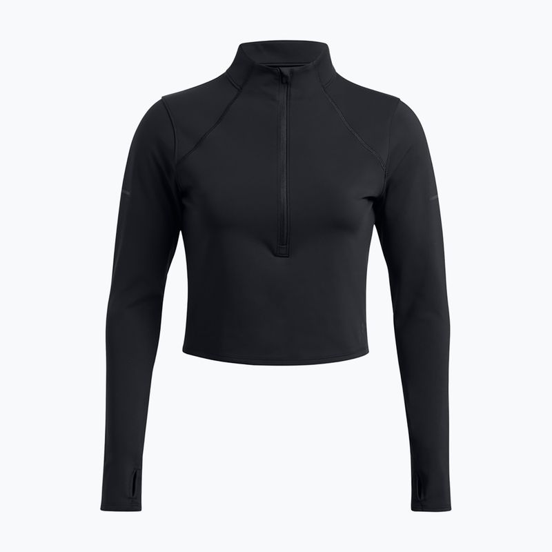 Under Armour Launch Elite Half Zip nero/riflettente da donna a maniche lunghe da running 3