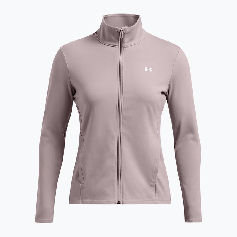 Felpa da allenamento Under Armour Motion EMEA tetra grigio/bianco donna 3
