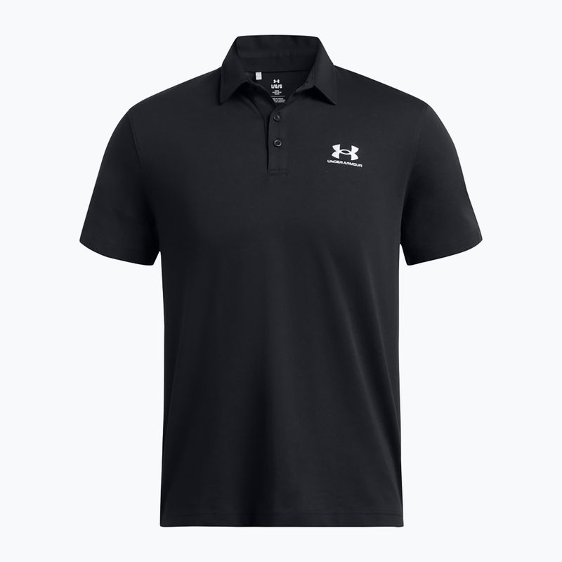 Polo Under Armour da uomo Icon Polo nero/bianco 3