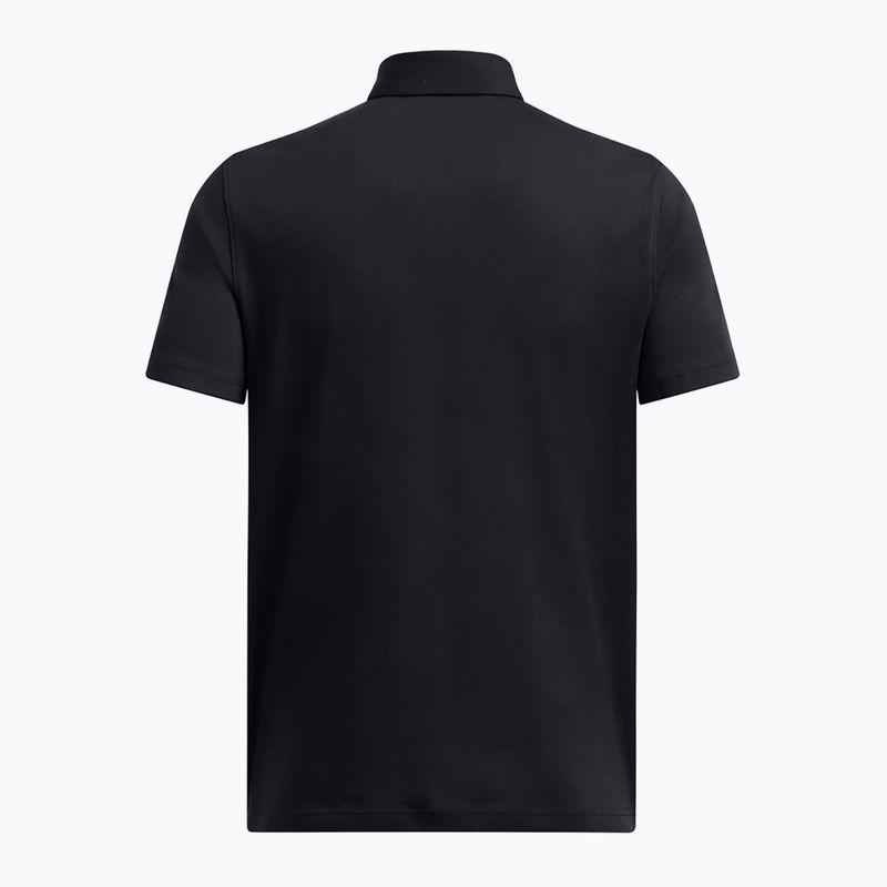Polo Under Armour da uomo Icon Polo nero/bianco 4