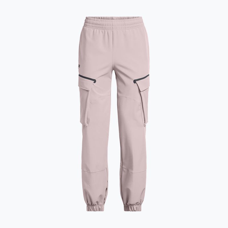 Pantaloni Under Armour Unstoppable Cargo da donna grigio tetra / nero 6