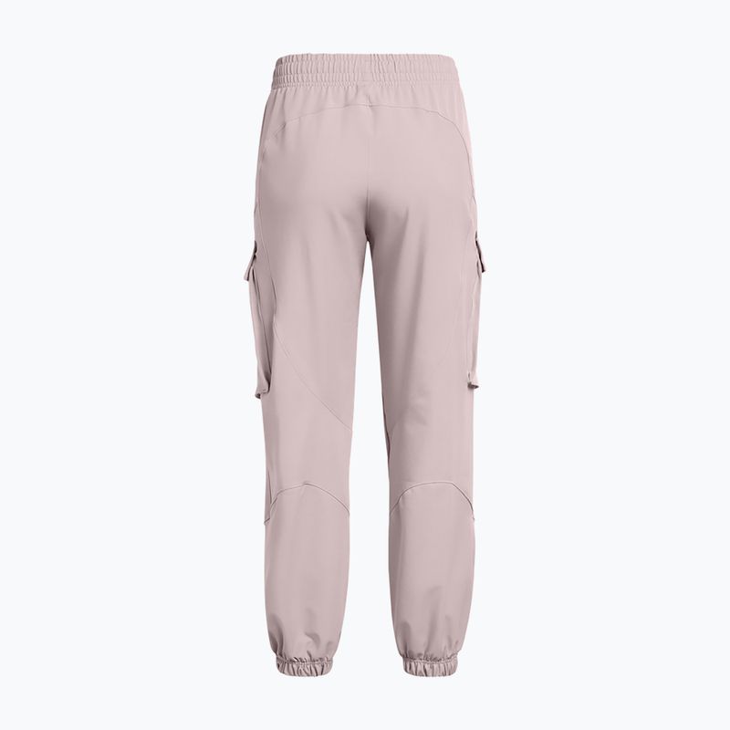 Pantaloni Under Armour Unstoppable Cargo da donna grigio tetra / nero 7