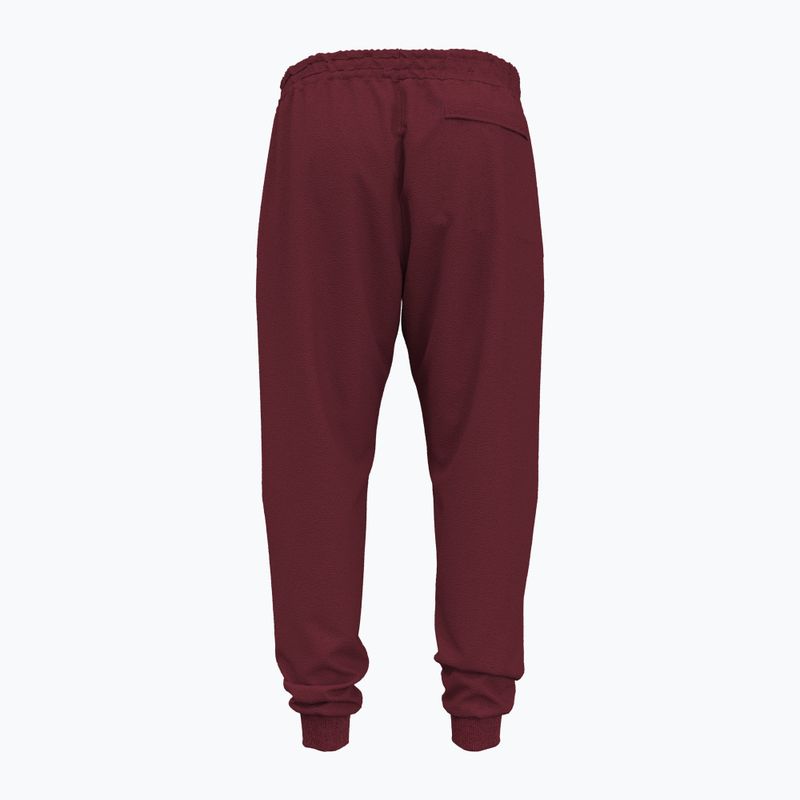 Pantaloni Under Armour Rival Fleece Joggers uomo cardinale/bianco 2