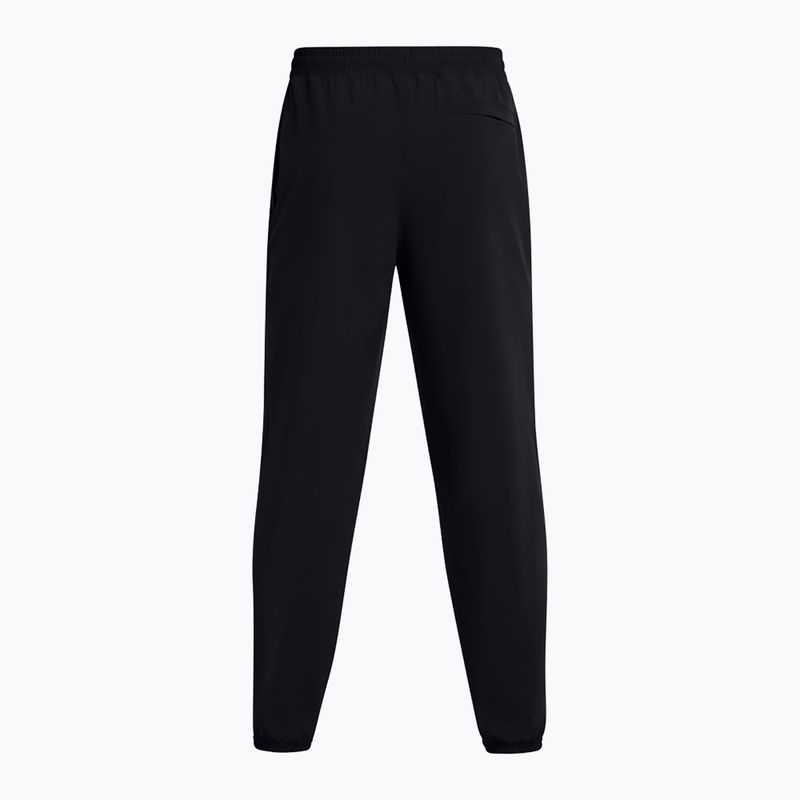 Pantaloni da uomo Under Armour Vibe Woven Jogger black/white 2