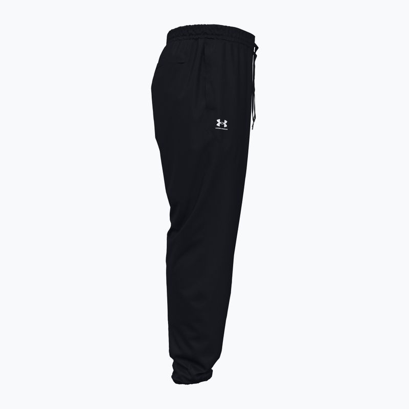 Pantaloni da uomo Under Armour Vibe Woven Jogger black/white 3
