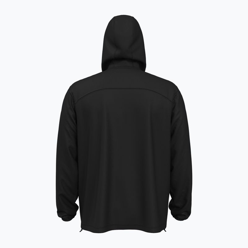 Giacca da allenamento Under Armour Vibe Woven Windbreaker bianco/nero da uomo 2