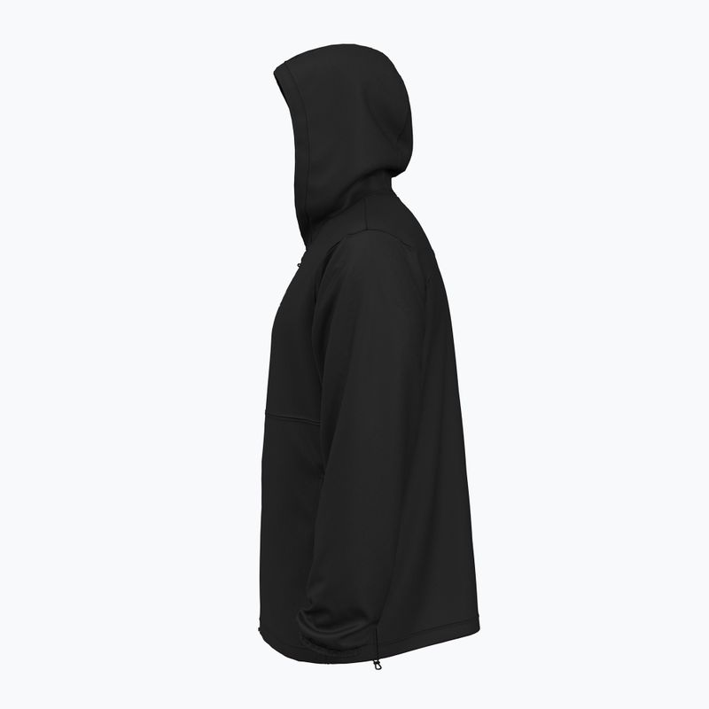 Giacca da allenamento Under Armour Vibe Woven Windbreaker bianco/nero da uomo 4