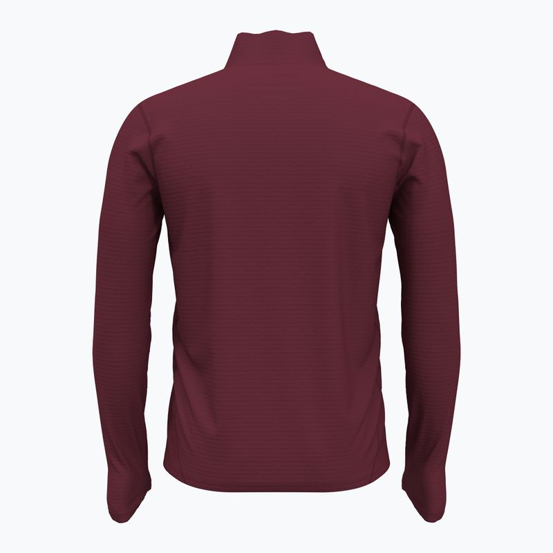 Felpa da corsa Under Armour Vanish CW 1/4 Zip cardinale/riflettente da uomo 2