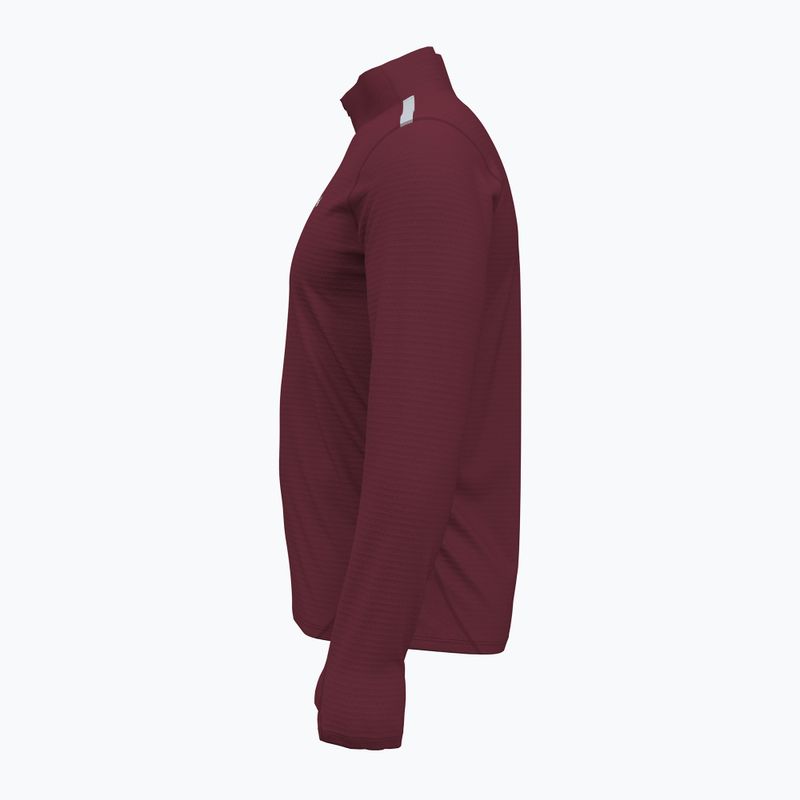 Felpa da corsa Under Armour Vanish CW 1/4 Zip cardinale/riflettente da uomo 4