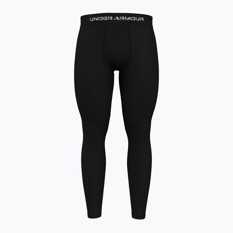 Leggings da allenamento Under Armour Elite CG argento metallizzato da uomo