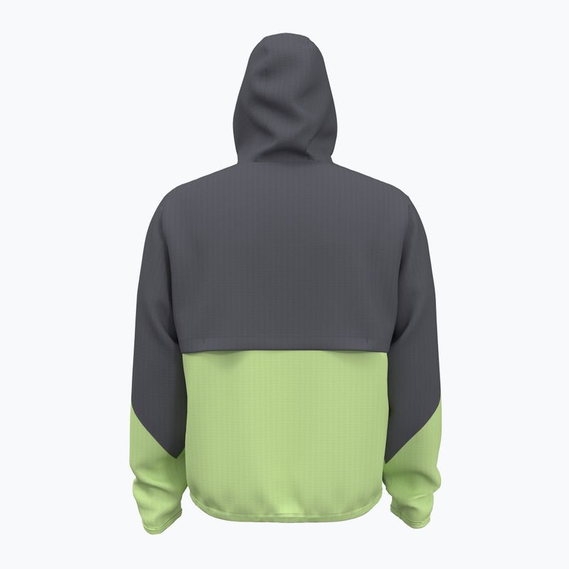 Giacca da allenamento Under Armour Legacy Windbreaker castlerock/verde morph da uomo 2