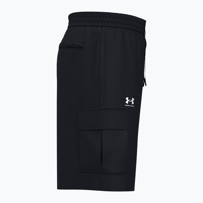 Pantaloncini da allenamento uomo Under Armour Vibe Woven Cargo black/white 3