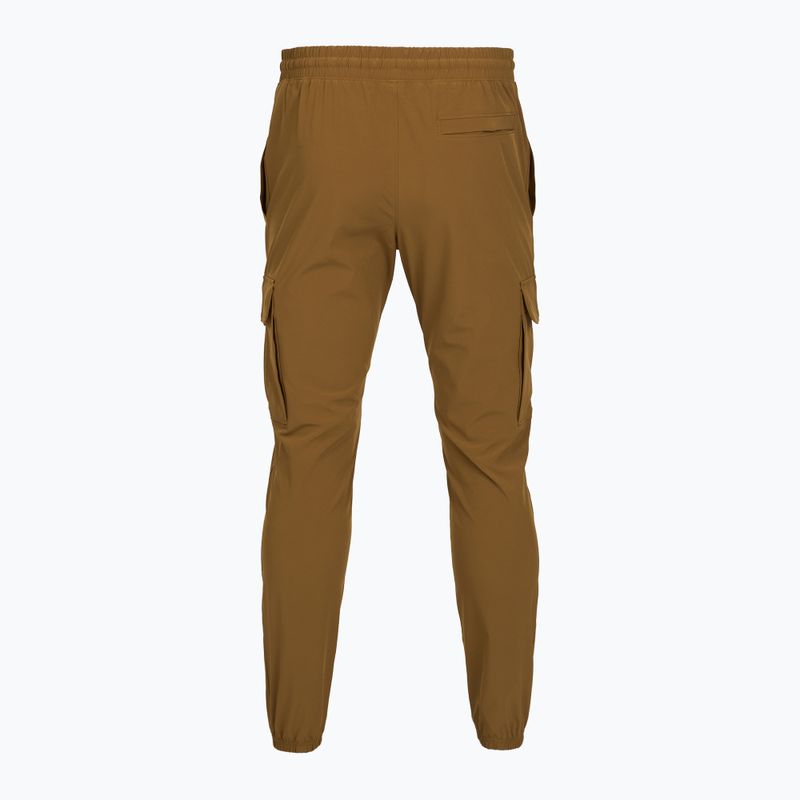 Pantaloni Under Armour Vibe Woven Cargo da uomo coyote/nero 2