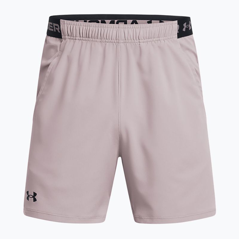 Pantaloncini da allenamento Under Armour da uomo UA Vanish Woven 6in tetra grigio/nero 5