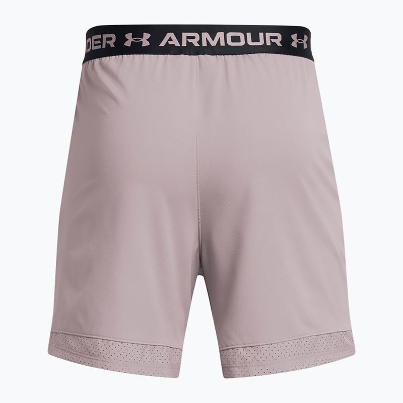 Pantaloncini da allenamento Under Armour da uomo UA Vanish Woven 6in tetra grigio/nero 6