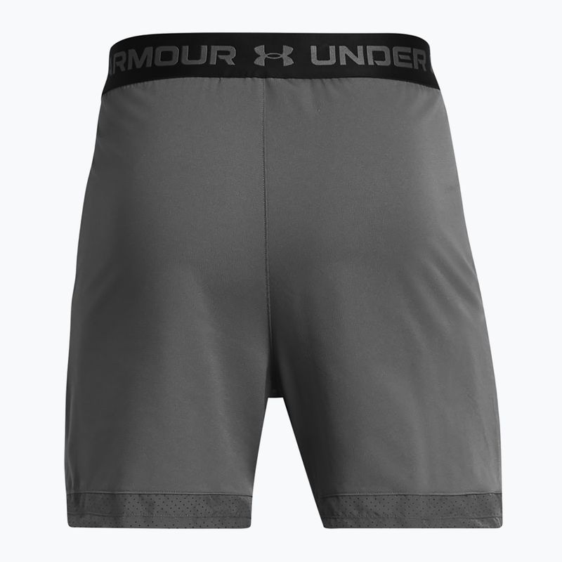 Pantaloncini da allenamento da uomo Under Armour Ua Vanish Woven 6in castlerock/black 6