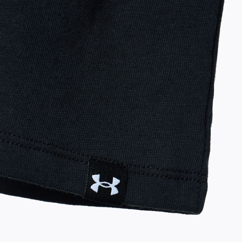 Maglietta da allenamento Under Armour Project Rock HW da donna, nero/argento 4