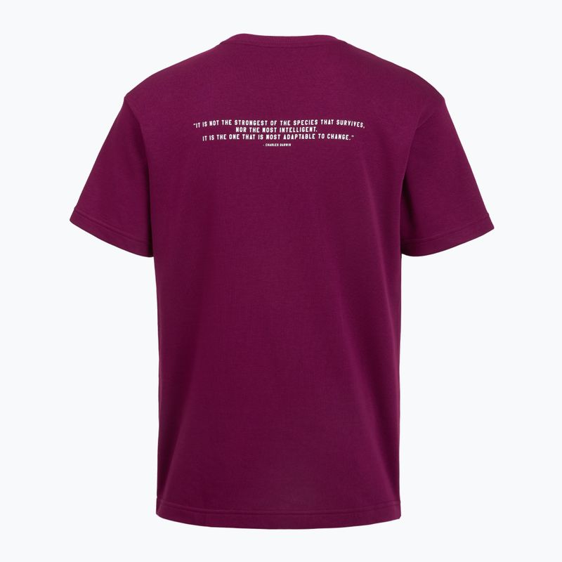 Maglia training da uomo Under Armour Project Rock Terry Q3 purple 2