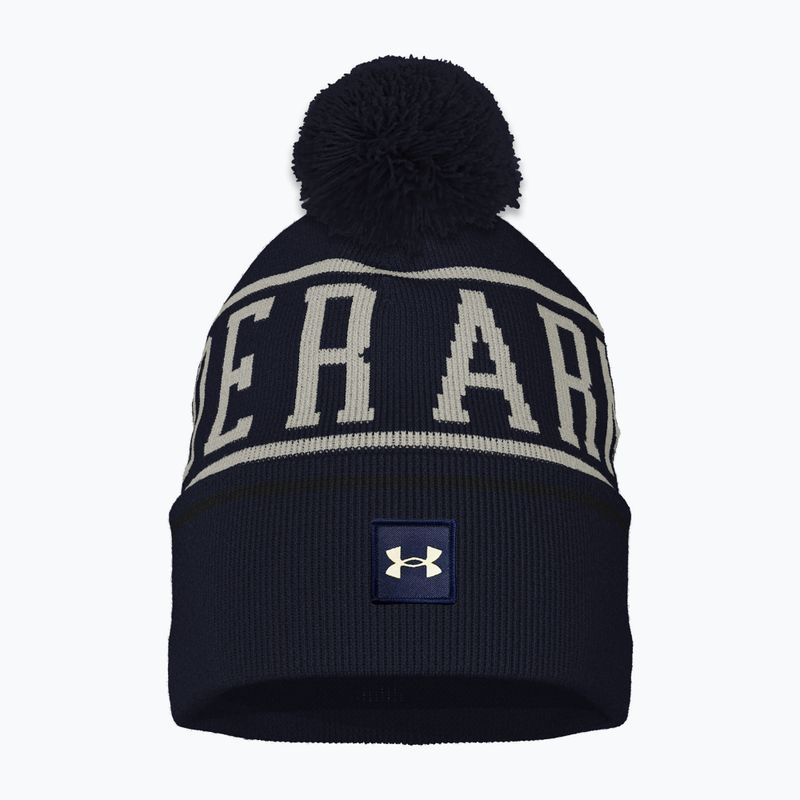 Under Armour berretto invernale da uomo Halftime Pom Beanie midnight navy/summit white