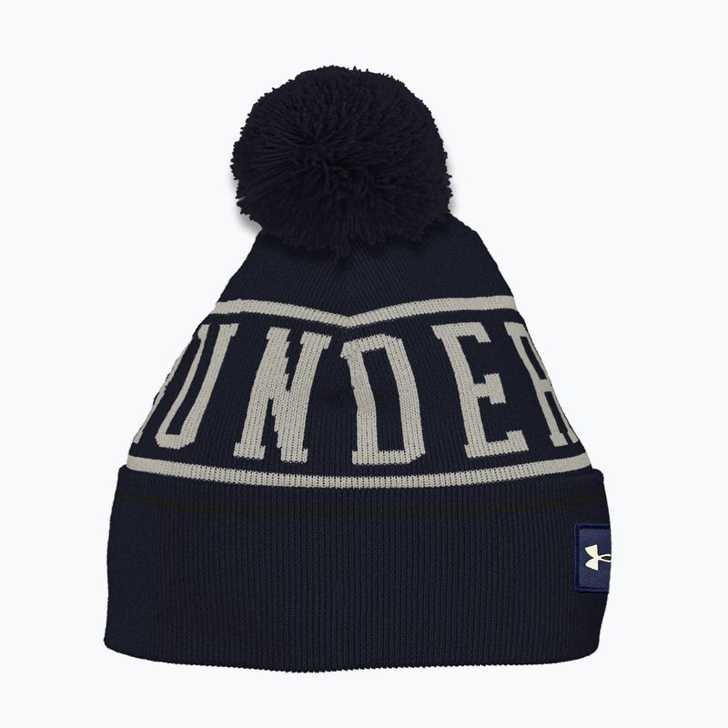 Under Armour berretto invernale da uomo Halftime Pom Beanie midnight navy/summit white 5