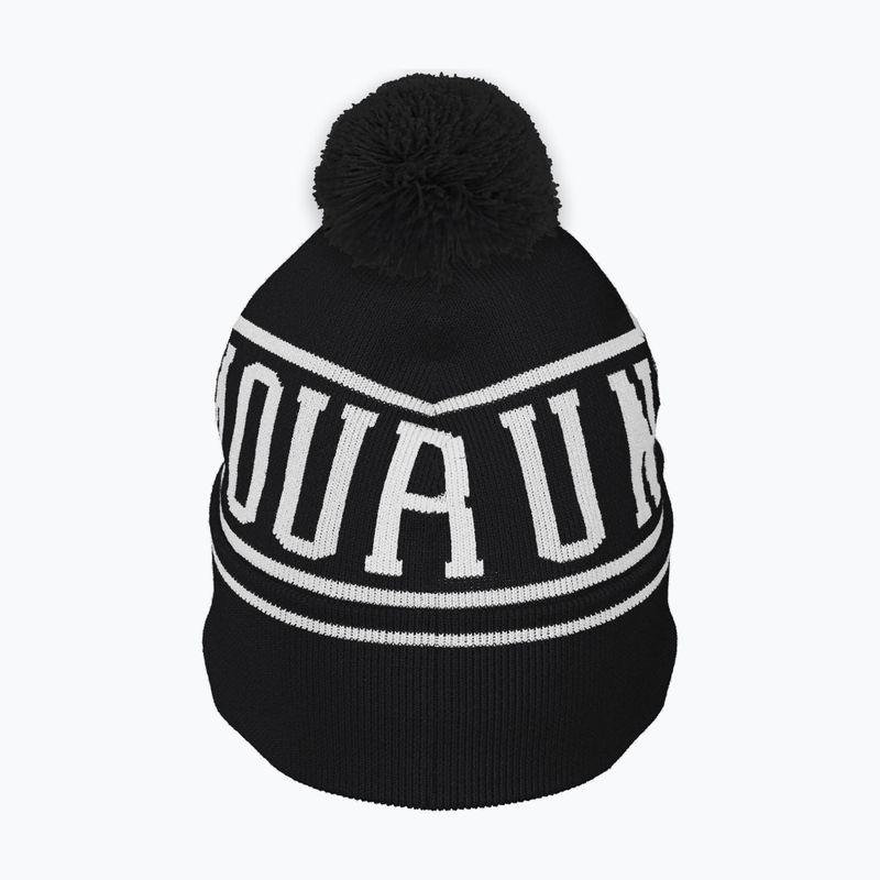 Berretto invernale Under Armour da uomo Halftime Pom Beanie nero/bianco/bianco 2