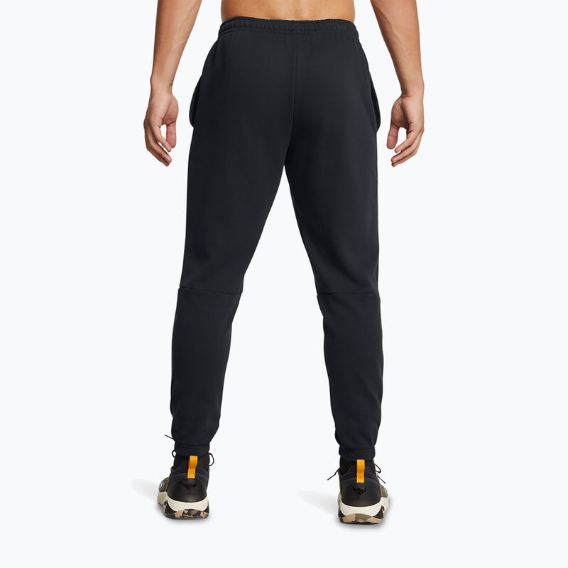 Under Armour Project Rock Heavyweight Tools Of The Trade pantaloni da allenamento da uomo nero/silt 3