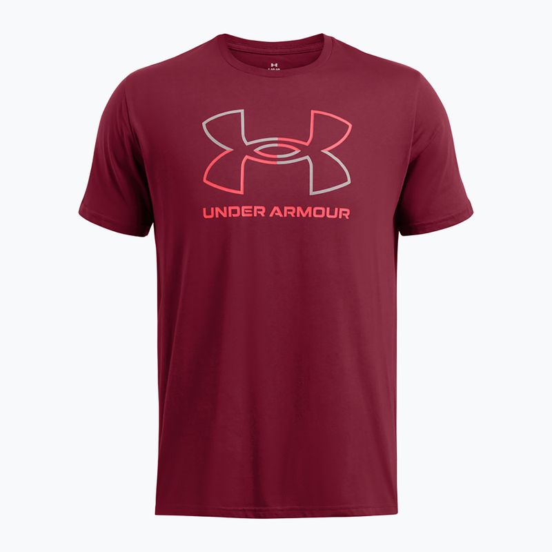 Under Armour GL Foundation Update maglia da allenamento da uomo di colore cardinale/rosso racer