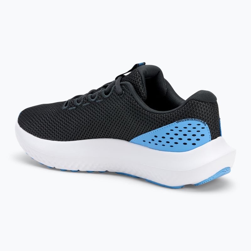 Under Armour Charged Surge 4, scarpe da corsa da uomo, antracite/blu orizzonte/blu orizzonte 3