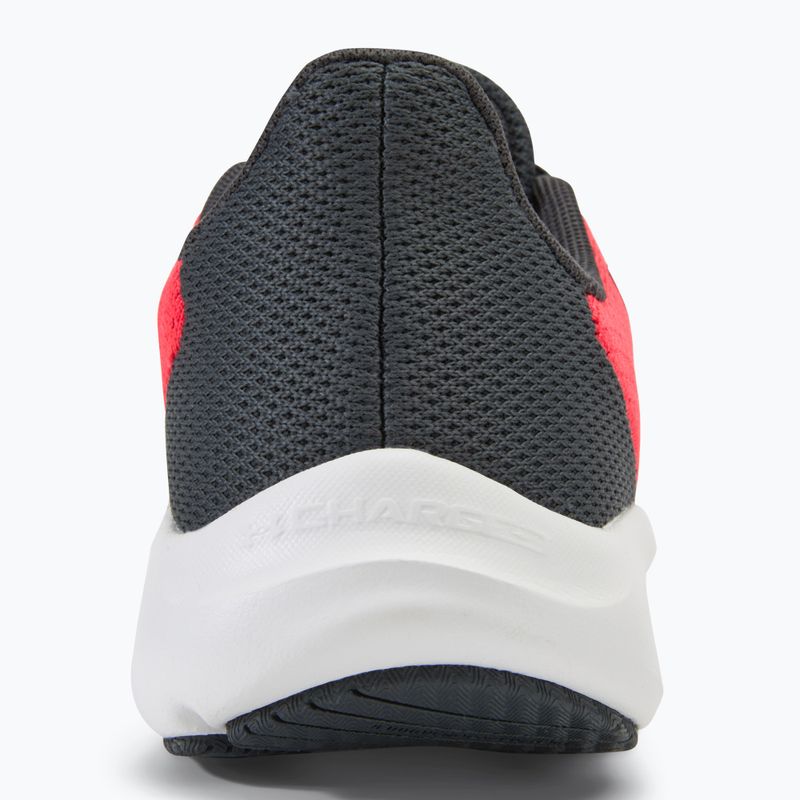 Under Armour Charged Pursuit 3 Big Logo scarpe da corsa rosso racer/antracite/bianco da donna 6