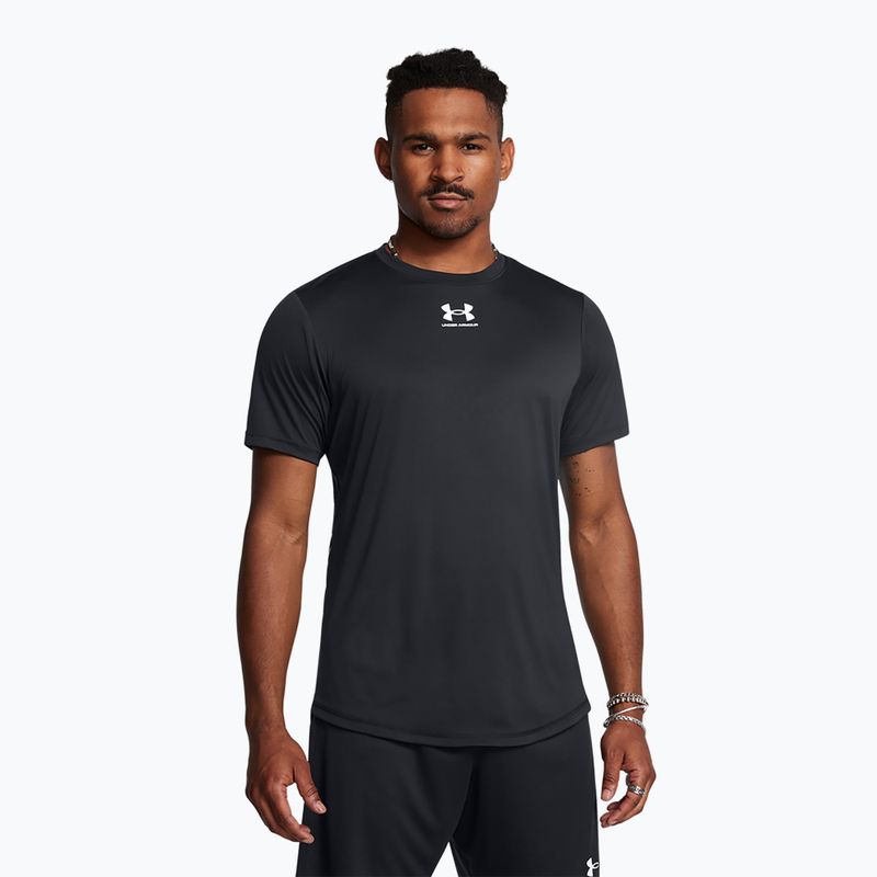 Maglia da calcio Under Armour Chellenger Pro Train uomo nero/bianco